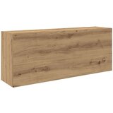 vidaXL Kopalniška stenska omarica artisan hrast 100x25x40 cm inž. les | Shoptok.si