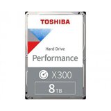 Toshiba 8TB 3.5 SATA III 256MB 7.200rpm HDWR180XZSTA N300 series hard disk