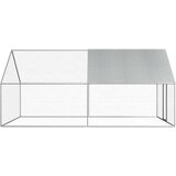 Vanjski kavez za kokoši od pocinčanog čelika 2,75 x 4 x 1,92 m | shoptok.hr