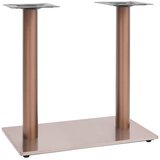  Noga za bistro stol mjedena 70x40x72 cm od nehrđajućeg čelika | shoptok.hr