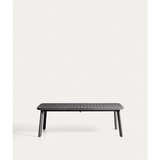 Kave Home Kovinska vrtna miza 100x220 cm Izola – | Shoptok.si
