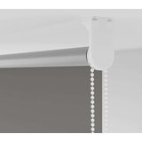 vidaXL Rolo zavjesa Blackout siva 160x210 cm Širina tkanine 156,6 cm | shoptok.hr