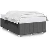 Maison Chic Posteljni okvir - Dvoposteljna postelja - Zakonska postelja brez vzmetnice temno siva 120x190 cm blago-J12995, (21763274) Cene