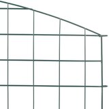  Set ograde za ribnjak 5 pcs Zelena 100 x 50 cm Čelik | shoptok.hr