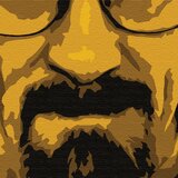  Ručno slikane slike na platnu na platnu POP Art BREAKING BAD 1-dijelna () | shoptok.hr