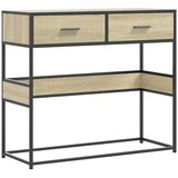  Konzolni stol boja hrasta sonome 90x35x80 cm konstruirano drvo | Eponuda.com