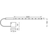 Osram LED RGB prigušiva traka FLEX BATTERY 5m LED/5W/4xAA + sa daljinskim upravljačem | Eponuda.com