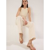 Trendyol Ženske sandale TAKSS25SD00008, Zlatne boje | Eponuda.com