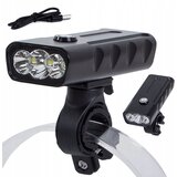  Alu. led cree xm-l t6x3 svjetlo za bicikl ipx5 crno usb 7500k cijene