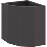 vidaXL Kutni Sadič Crna 30 x 30 x 35 cm Čelik | shoptok.hr