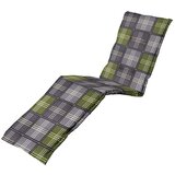 Madison Blazina za ležalnik Patchy olive (Siva, Zelena, 200 x 65 x 8 cm, 95 % poliester, 5 % drugi materiali, Z vrvicami za pritrjevanje) | Shoptok.si