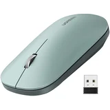 bežična tiha, tanka i lagana miš 2.4GHz, 400DPI zelena - kutija
