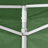  Sklopivi šator s 2 zida 3 x 3 m zeleni | shoptok.hr