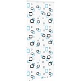 Rolo zavjesa za tuš s kazetom 100x240 cm širina tkanine 96 cm | shoptok.hr