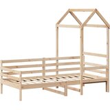  Dnevni krevet s krovom bez madraca 80x200 cm Masivno drvo | shoptok.hr