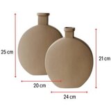 WALLXPERT vaza matery set brown | ePonuda.com