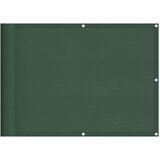  Balkonsko platno zeleno 75x800 cm 100 % poliestrski oxford | Shoptok.si