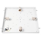  plafonsko svetlo natural square 4xE27/15W/230V 48x48 cm bor/bela | Eponuda.com