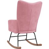  Gugalni stol roza žamet, (20702406) | Shoptok.si