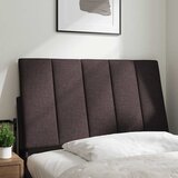 Maison Chic posteljno vzglavje - vzglavna omarica - vzglavna stranica temno rjava 80 cm blago, (21704141) | Shoptok.si