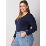 RELEVANCE Blouse-RV-BZ-7302.23-navy blue | Shoptok.si