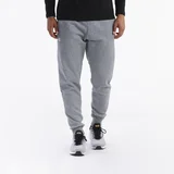 UA Pants Rival Fleece, Castlerock Light Heather/White - S, (21581769)