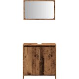  2-dijelni set kupaonskog namještaja od starog drveta | shoptok.hr