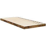  Posteljni okvir Dimljeni oreh 75 x 190 cm Konstruiran les, (5000121240) | Shoptok.si