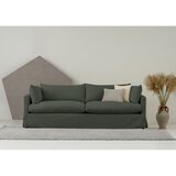 Scandic Temno zelena sedežna garnitura 244 cm Horn – | Shoptok.si