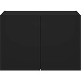 vidaXL Zidni TV ormarić s LED svjetlima crni 60 x 35 x 41 cm | shoptok.hr