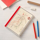 Rex London A5 zvezek 60 str. Heritage Tube Map – | Shoptok.si