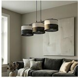  visilica na sajli karbon 3xE27/15W/230V crna/siva | Eponuda.com
