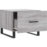 vidaXL Stolić za kavu siva boja hrasta 50x50x40 cm konstruirano drvo | shoptok.hr