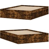  Za krevet boja hrasta 135 x 190 cm bračni | shoptok.hr