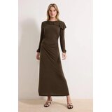 Trendyol Modest Ženska haljina Tctss26Eb00015, Smeđa | Eponuda.com