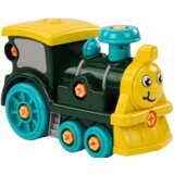 Lokomotiva za sastavljanje s alatom Locomotive - zelena | shoptok.hr