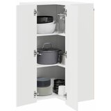  Zidni kutni ormar Bijelo 57 x 57 x 100 cm Konstruirano drvo | shoptok.hr
