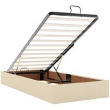  Podesivi krevet s madracem Krem 100 x 200 cm Tkanina | shoptok.hr
