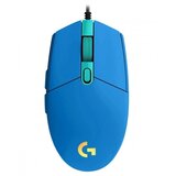 Logitech G102 lightsync gaming wired mouse, blue usb Cene