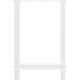  Noge za blagovaonski stol bijele 2 kom 50 x (72-73) cm čelik | shoptok.hr