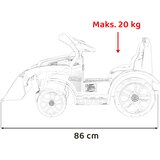 Traktor na akumulator G320 - crveni | Shoptok.si