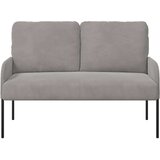  Sofe s jastukom 110cm Svijetlo siva Šperploča - Svjetlosiva 110 cm | shoptok.hr