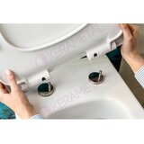 Kerametal wc daska square topfix plastic | Eponuda.com