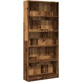 Maison Chic Knjižna omara - Knjižni regal starinski les 80x24x176 cm inženirski les, (21724595) | Shoptok.si