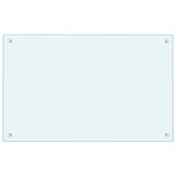  Kuhinjska zaštita od prskanja mliječna 80 x 50 cm kaljeno staklo | Eponuda.com