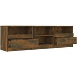 TV ormarić boja hrasta 150 x 33,5 x 45 cm konstruirano drvo | shoptok.hr