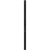  Uzglavlje za krevet crno 166 x 4 x 100 cm od masivne borovine | shoptok.hr