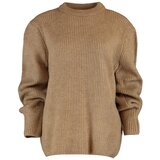 Trendyol Camel Oversize Soft Textured Basic Knitwear Sweater | Eponuda.ba