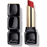 Guerlain KissKiss Tender Matte dolgoobstojna šminka z mat učinkom odtenek 910 Wanted Red 3.5 g | Shoptok.si