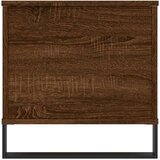 vidaXL Klubska mizica rjavi hrast 90x44,5x45 cm inženirski les | Shoptok.si